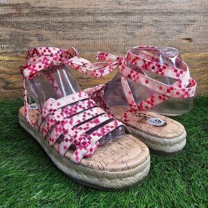 New Circus by Sam Edelman Pink Ariel Espadrille 9.0